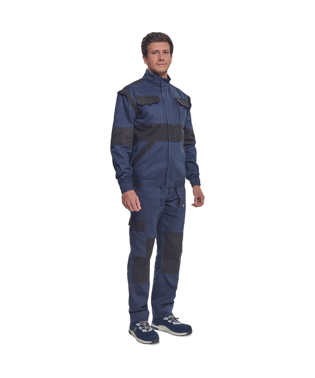 Jacheta de lucru Cerva MAX NEO, 100% bumbac, 260 gr/mp, cu maneci detasabile