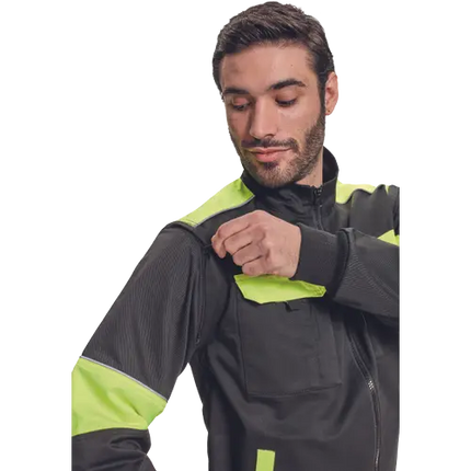 Jacheta de lucru Cerva MAX VIVO, 65% poliester, 35% bumbac, 250 gr/mp