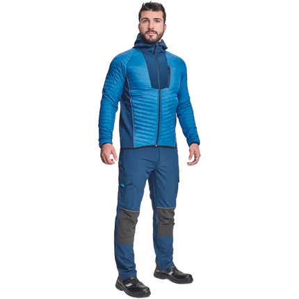 Jacheta softshell cu benzi reflectorizante Cerva MURCIA HV, 94% poliester, 6% elastan, 300 gr/mp