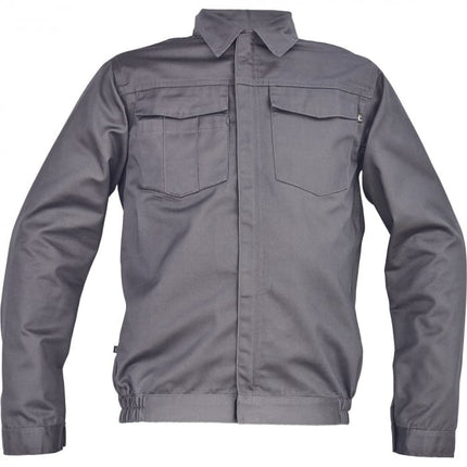 Jacheta de lucru cu benzi reflectorizante Cerva MALAGA HV, 50% bumbac, 50% poliester, 200 gr/mp