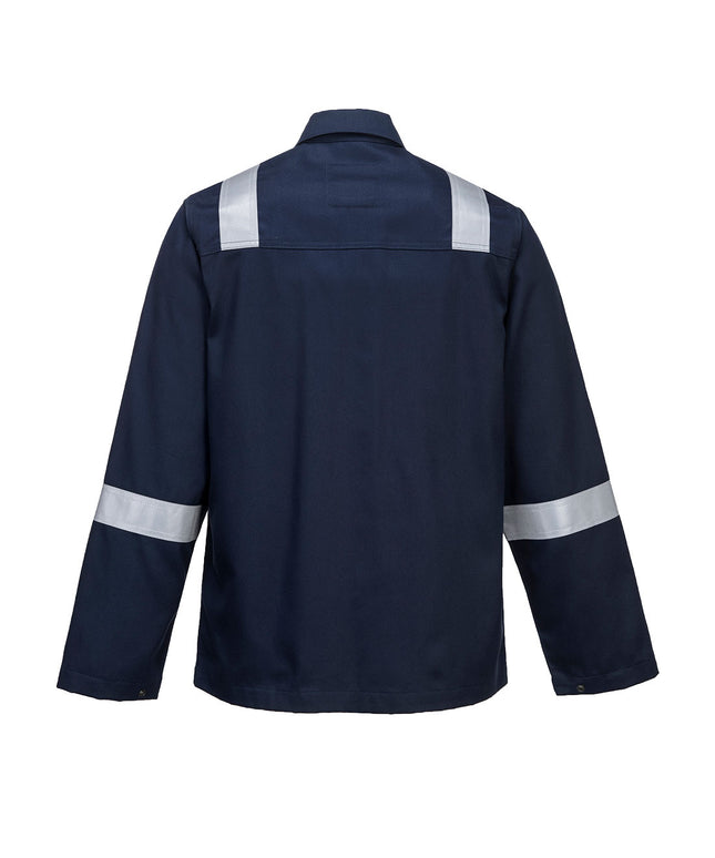 Jacheta de lucru cu benzi reflectorizante Portwest BIZWELD IONA BZ13, 100% bumbac, 330 gr/mp