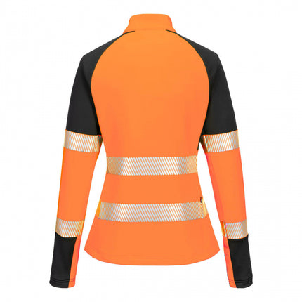 Jacheta de lucru dama Hi-Vis WOMEN'S 1/4 Portwest T173, 92% poliester, 8% elastan, 360 gr/mp