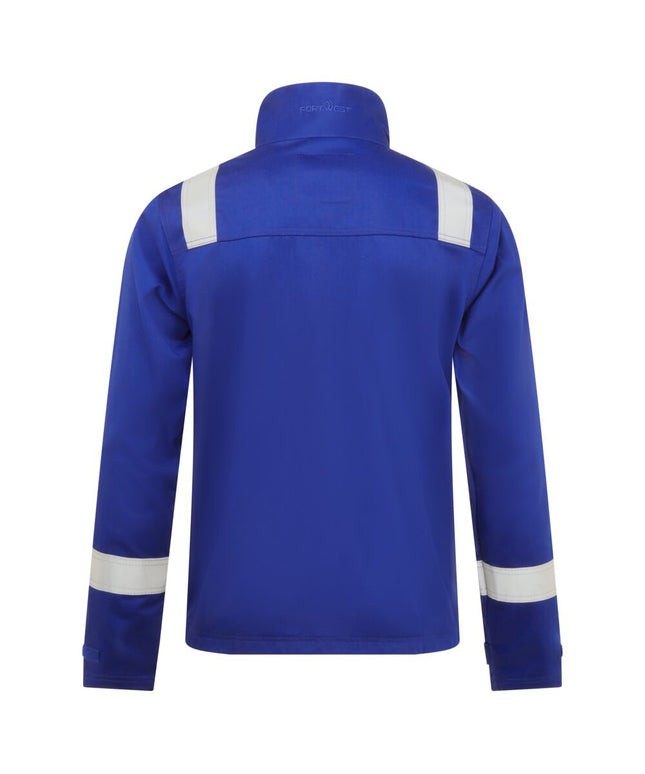 Jacheta de lucru Portwest FR609 Chemical Resistant, 9% bumbac, 1% fibra de carbon, 280gr/mp