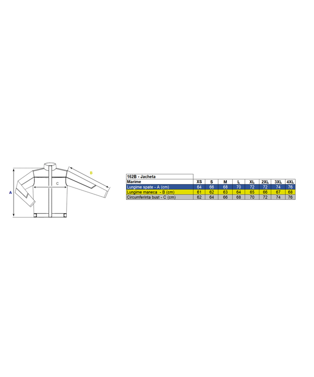 Costum de salopeta clasica Renania LOVE VANTAGGIO, 100% bumbac, 250gr/mp