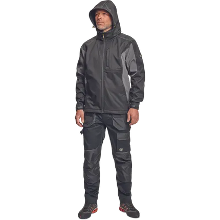 Jacheta de lucru softshell Cerva DAYBORO, 100% poliester, 300 gr/mp