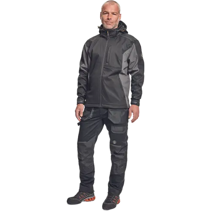 Jacheta de lucru softshell Cerva DAYBORO, 100% poliester, 300 gr/mp