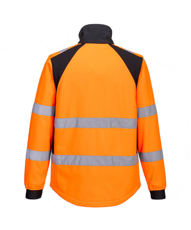 Jacheta de lucru softshell reflectorizanta Portwest CD875, 100% poliester, 280 gr/mp