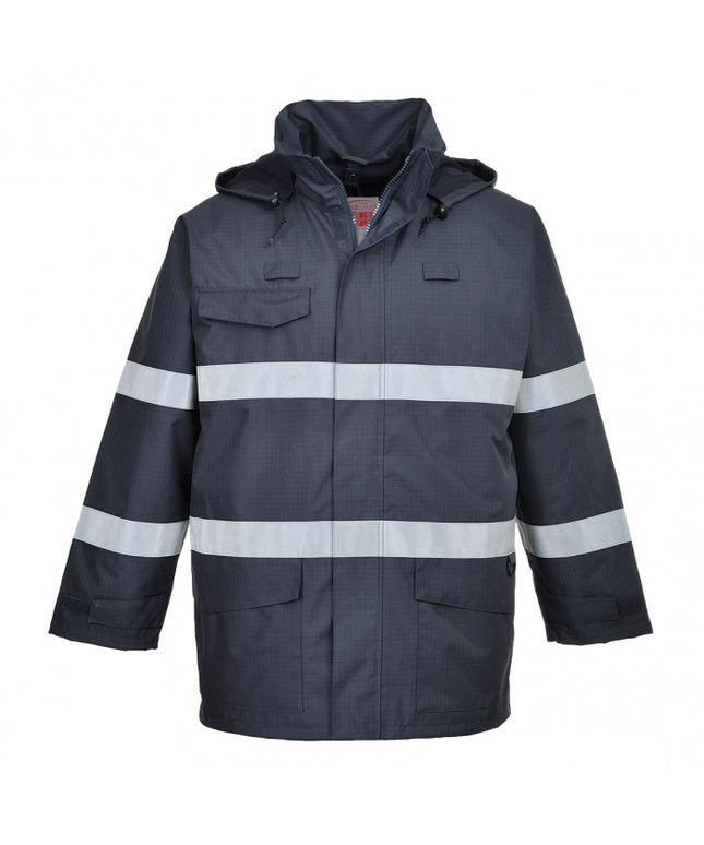 Scurta vatuita de iarna ignifuga reflectorizanta Portwest BIZFLAME S770, protectie multipla, antistatica, 98% poliester, 2% fibra de carbon, 250g