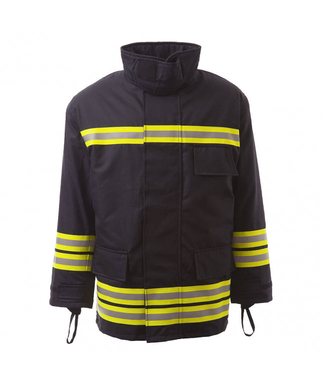 Jacheta de protectie pentru pompieri Portwest FB30, 60% DuPont Nomex, 40% Lenzing FR Viscose, 260 gr/mp