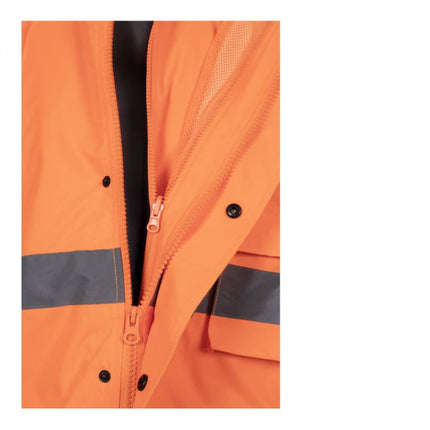Jacheta de protectie reflectorizanta 4 in 1 Renania FINLAND NEXT, 100% poliester, 180 gr/mp