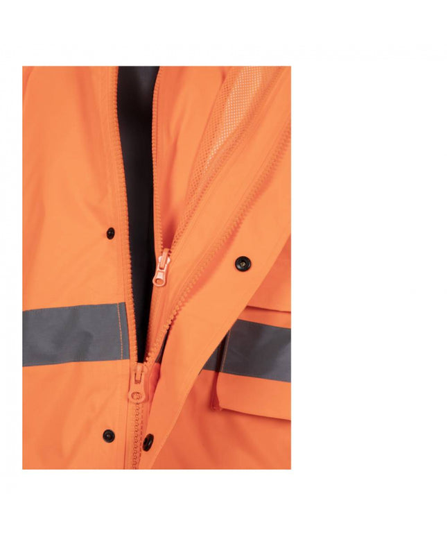 Jacheta de protectie reflectorizanta 4 in 1 Renania FINLAND NEXT, 100% poliester, 180 gr/mp