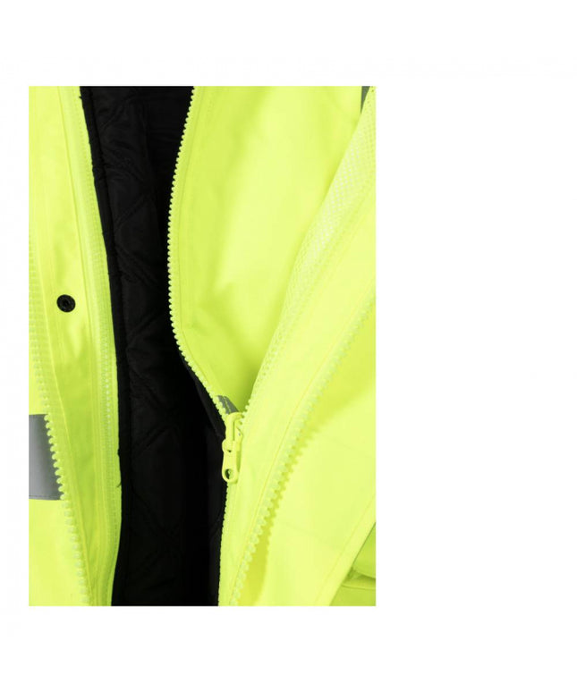 Jacheta de protectie reflectorizanta 4 in 1 Renania SWEDEN NEXT, 100% poliester, 180 gr/mp