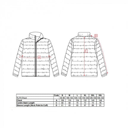 Scurta vatuita de iarna Portwest DENVER S546, 100% poliester, 260g