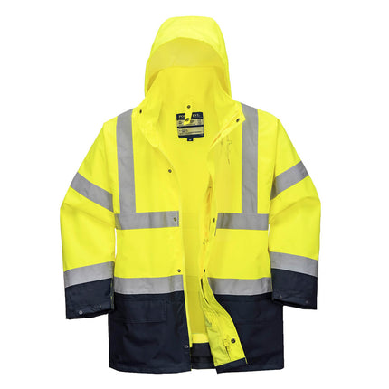 Scurta vatuita de iarna reflectorizanta Portwest ESSENTIAL 5in1 S766, 100% poliester, 190 gr/mp