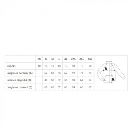 Jacheta fleece dama Kariban K907 MAUREEN, microfleece, 280 gr/mp