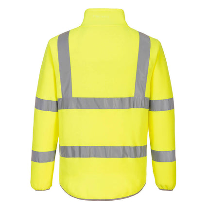 Jacheta fleece reflectorizanta Portwest ECO EC70, 100% poliester reciclat, 270 gr/mp