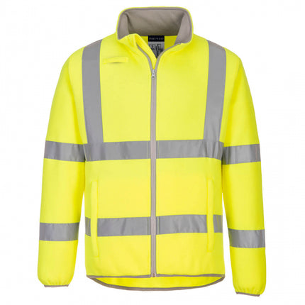 Jacheta fleece reflectorizanta Portwest ECO EC70, 100% poliester reciclat, 270 gr/mp