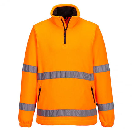 Jacheta fleece reflectorizanta Portwest F302, fleece, 100% poliester, 250 gr/mp