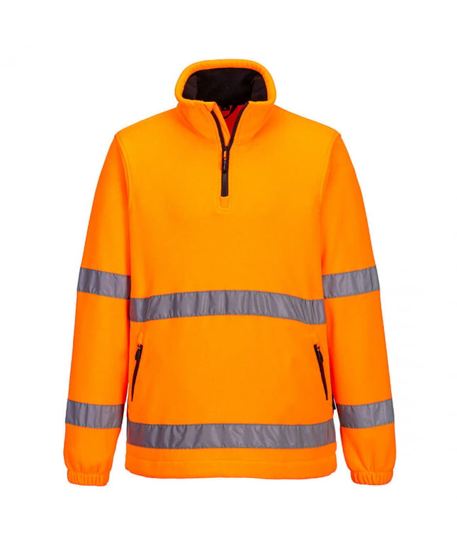 Jacheta fleece reflectorizanta Portwest F302, fleece, 100% poliester, 250 gr/mp