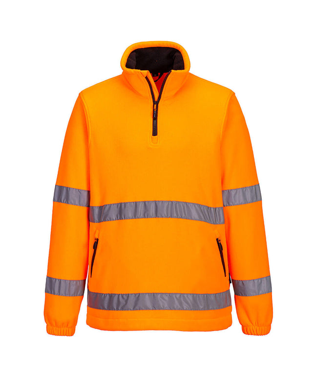 Jacheta fleece reflectorizanta Portwest F302, fleece, 100% poliester, 250 gr/mp