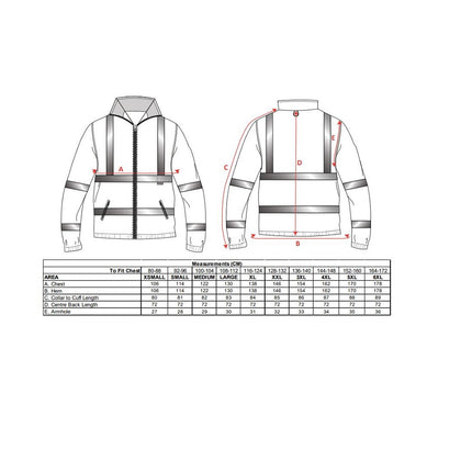 Jacheta fleece reflectorizanta Portwest POLAR F300, 100% poliester, 300 gr/mp