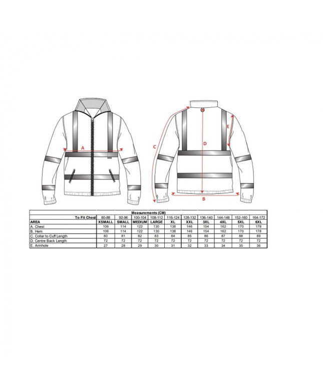 Jacheta fleece reflectorizanta Portwest POLAR F300, 100% poliester, 300 gr/mp