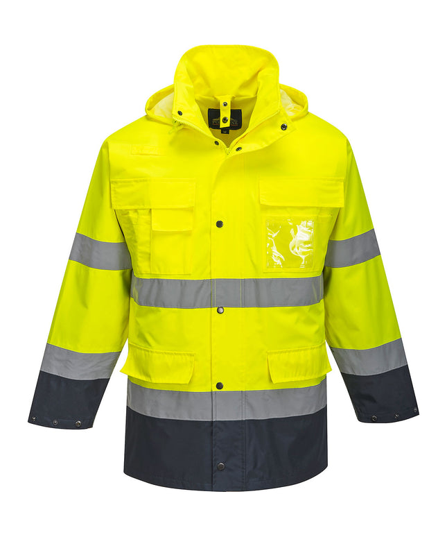 Scurta vatuita de iarna reflectorizanta Portwest HIVIS LITE 3IN1 S162, 100% poliester, 200 gr/mp