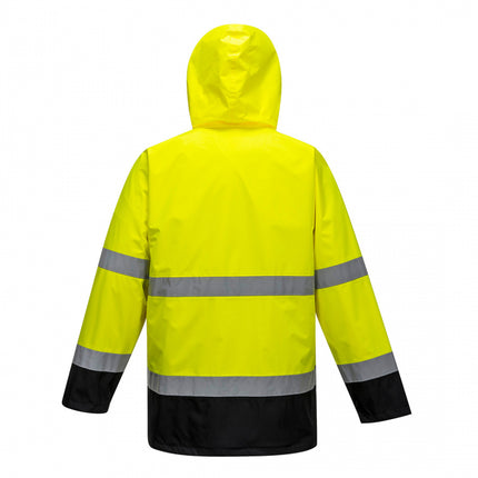 Scurta vatuita de iarna reflectorizanta Portwest HIVIS LITE 3IN1 S162, 100% poliester, 200 gr/mp