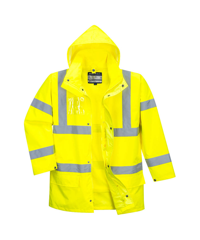 Scurta de iarna vatuita reflectorizanta Portwest HIVIS 5IN1 S765, 100% poliester, 190 gr/mp
