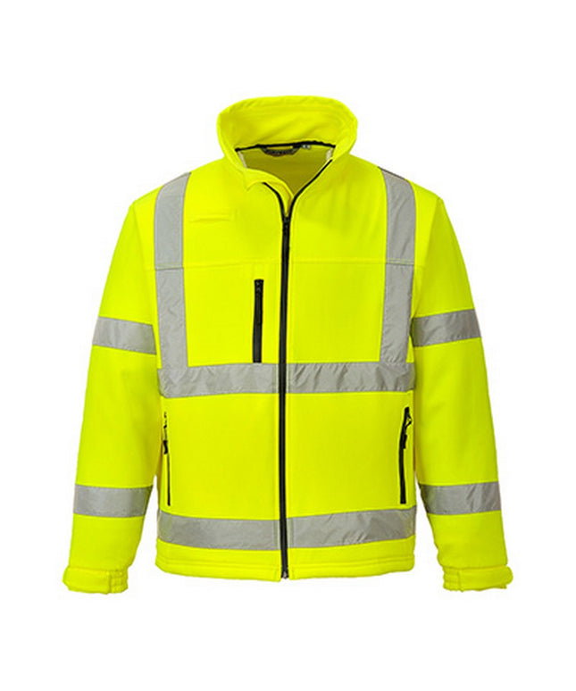 Jacheta softshell reflectorizanta Portwest S424, 94% poliester, 6% elastan, 310 gr/mp