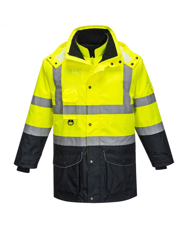 Scurta de iarna reflectorizanta Portwest CONTRAST TRAFFIC 7IN1 S426, 100% poliester, 190 gr/mp
