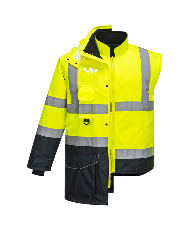 Scurta de iarna reflectorizanta Portwest CONTRAST TRAFFIC 7IN1 S426, 100% poliester, 190 gr/mp