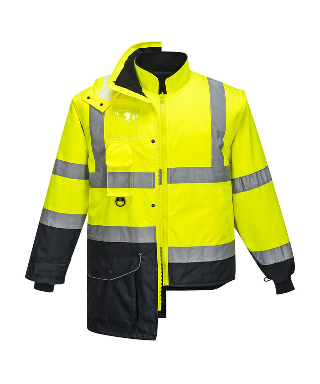 Scurta de iarna reflectorizanta Portwest CONTRAST TRAFFIC 7IN1 S426, 100% poliester, 190 gr/mp
