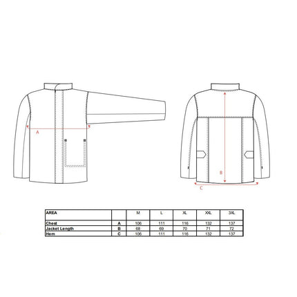 Jacheta ignifuga de protectie sudura Portwest TAN SW34, piele spalt bovina, grosime 1,3 mm