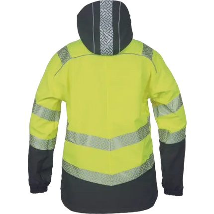 Jacheta impermeabila cu benzi reflectorizante Cerva KNOXFIELD PROFI, 100% poliester