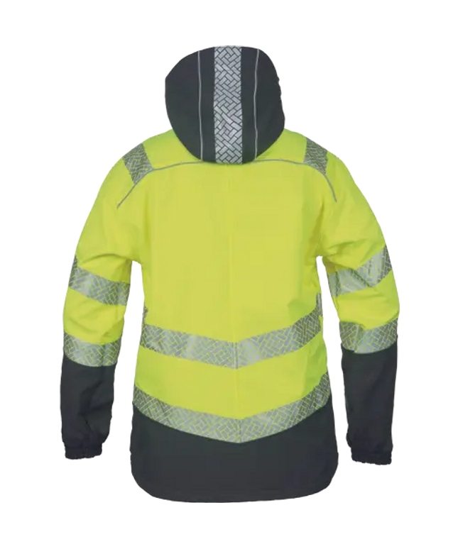 Jacheta impermeabila cu benzi reflectorizante Cerva KNOXFIELD PROFI, 100% poliester