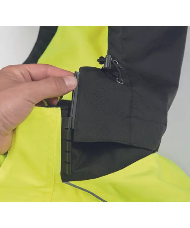 Jacheta impermeabila cu benzi reflectorizante Cerva KNOXFIELD PROFI, 100% poliester