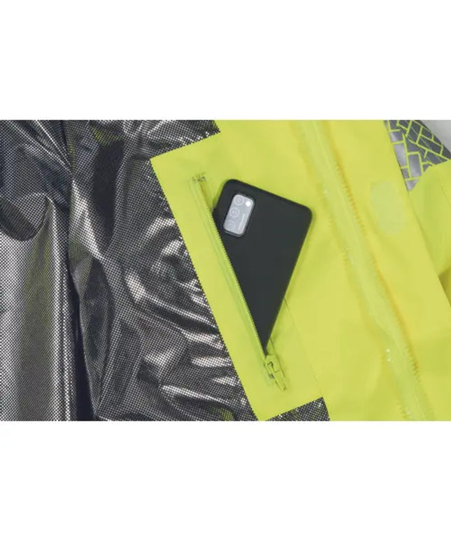 Jacheta impermeabila cu benzi reflectorizante Cerva KNOXFIELD PROFI, 100% poliester