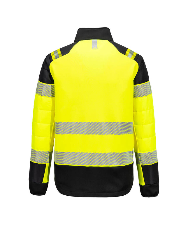 Jacheta impermeabila reflectorizanta Portwest HYBRID BAFFLE, 100% poliester, 160 gr/mp