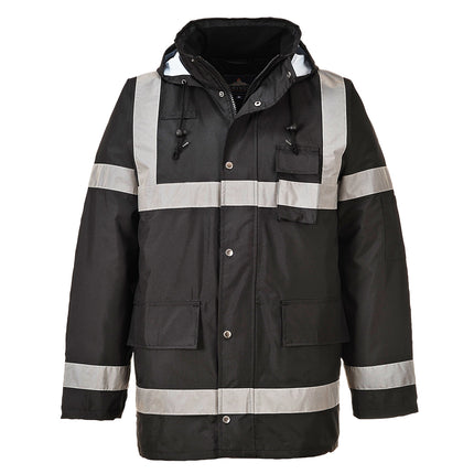 Scurta de iarna vatuita Portwest IONA LITE S433, cu benzi reflectorizante, 100% poliester, 190g