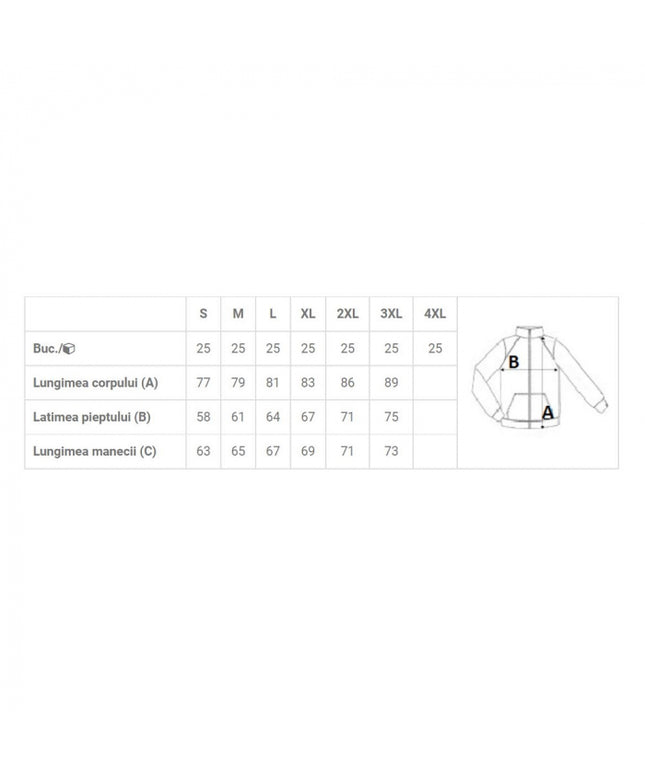 Jacheta Kariban K687, 100% poliamida, impotriva vantului