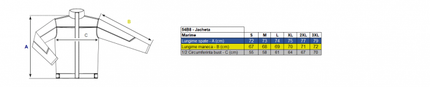 Jacheta matlasata cu gluga fixa Renania RENFIT, 100% nailon