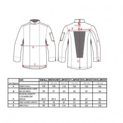 Jacheta bucatar Portwest MESH AIR C838, 65% poliester, 35% bumbac, 190g