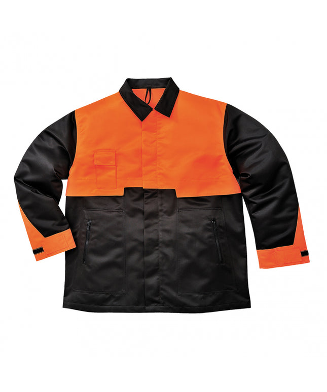 Jacheta de lucru Portwest OAK CH10, pentru forestieri, 65% poliester, 35% bumbac, 245g