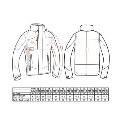 Scurta de iarna pentru ploaie Portwest OUTCOACH S555, 100% poliester, 230g