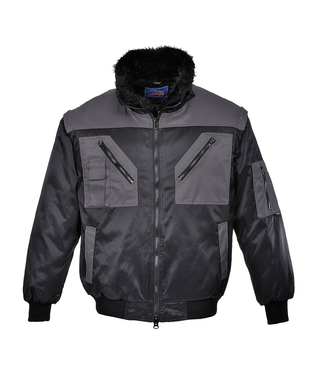 Jacheta vatuita de iarna Portwest PILOT PJ20, 60% bumbac, 40% poliester, 240g