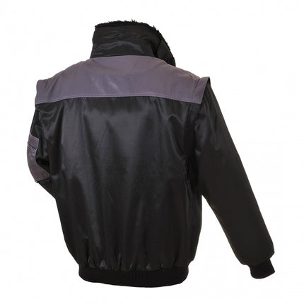 Jacheta vatuita de iarna Portwest PILOT PJ20, 60% bumbac, 40% poliester, 240g