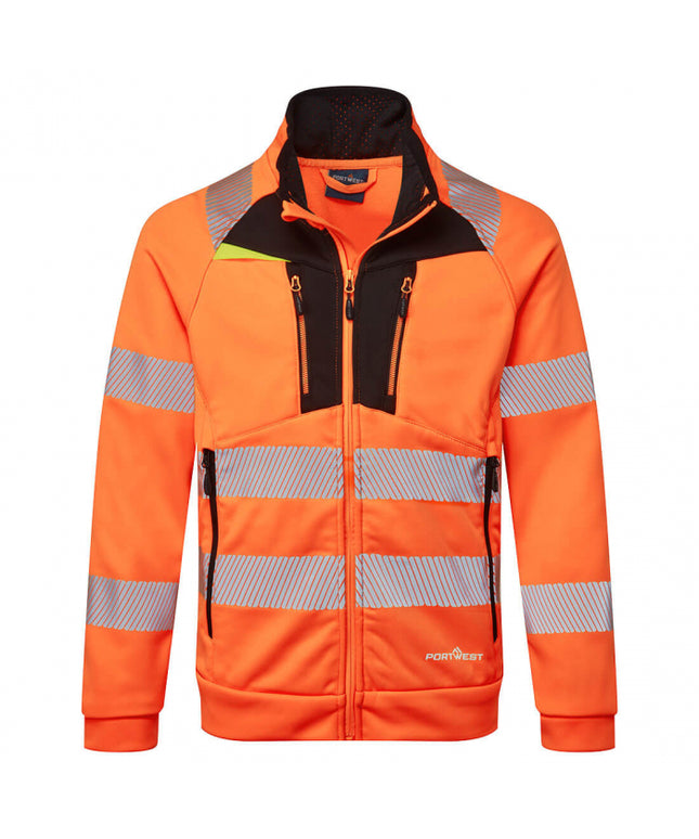 Jacheta pulover cu fermoar Portwest DX477, 100% poliester, 330 gr/mp