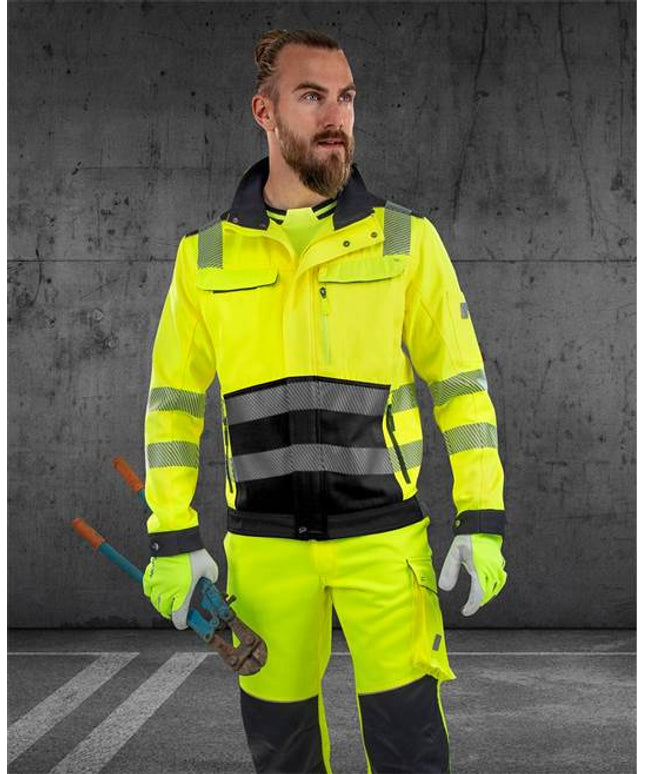 Jacheta reflectorizanta Ardon SIGNAL, 65% poliester - 35% bumbac, 290 gr/mp