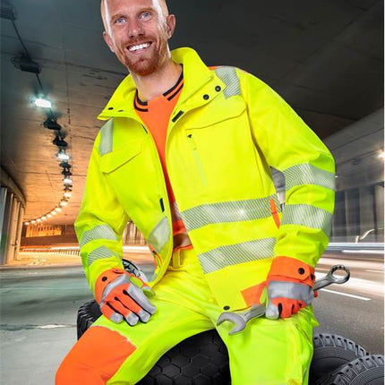 Jacheta reflectorizanta Ardon SIGNAL, 65% poliester - 35% bumbac, 290 gr/mp